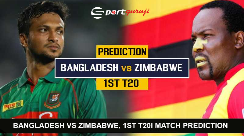 Bangladesh vs Zimbabwe, 1st T20I match Prediction
